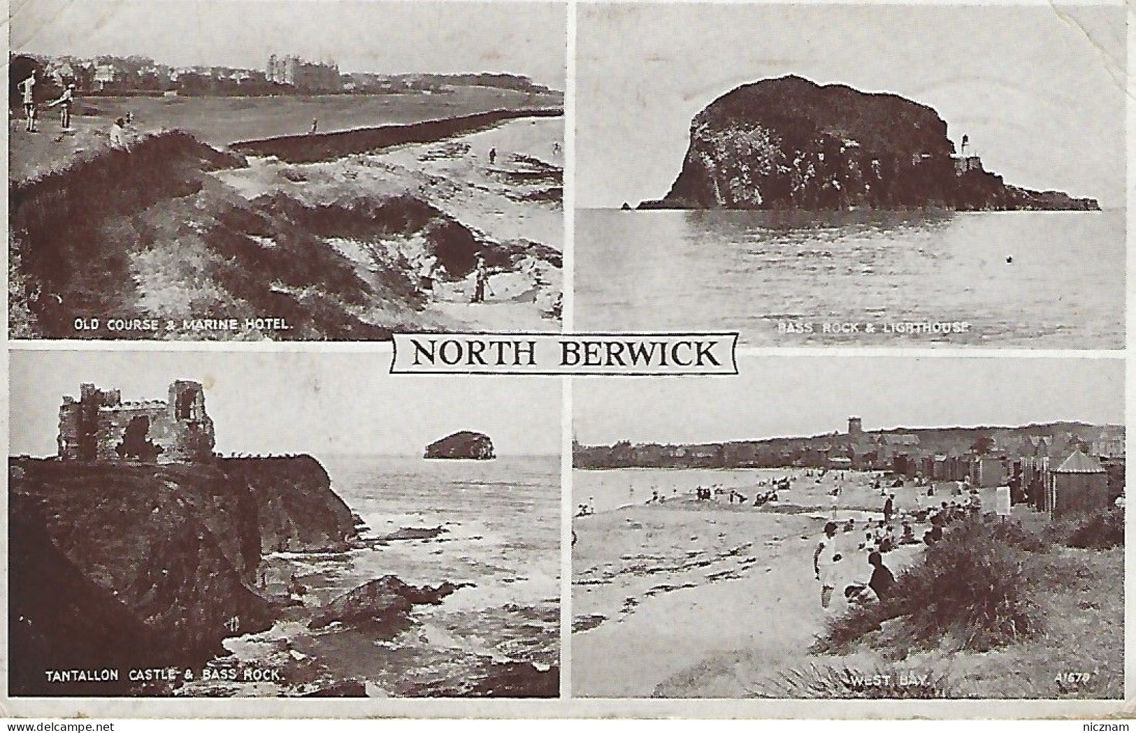 CPA North Berwick, Ecosse (circulée 1937) - East Lothian