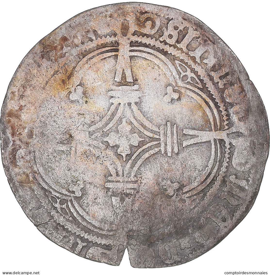 Monnaie, Pays-Bas Bourguignons, Philippe Le Beau, Stuiver, 1496-1499, Dordrecht - …-1795 : Periodo Antico