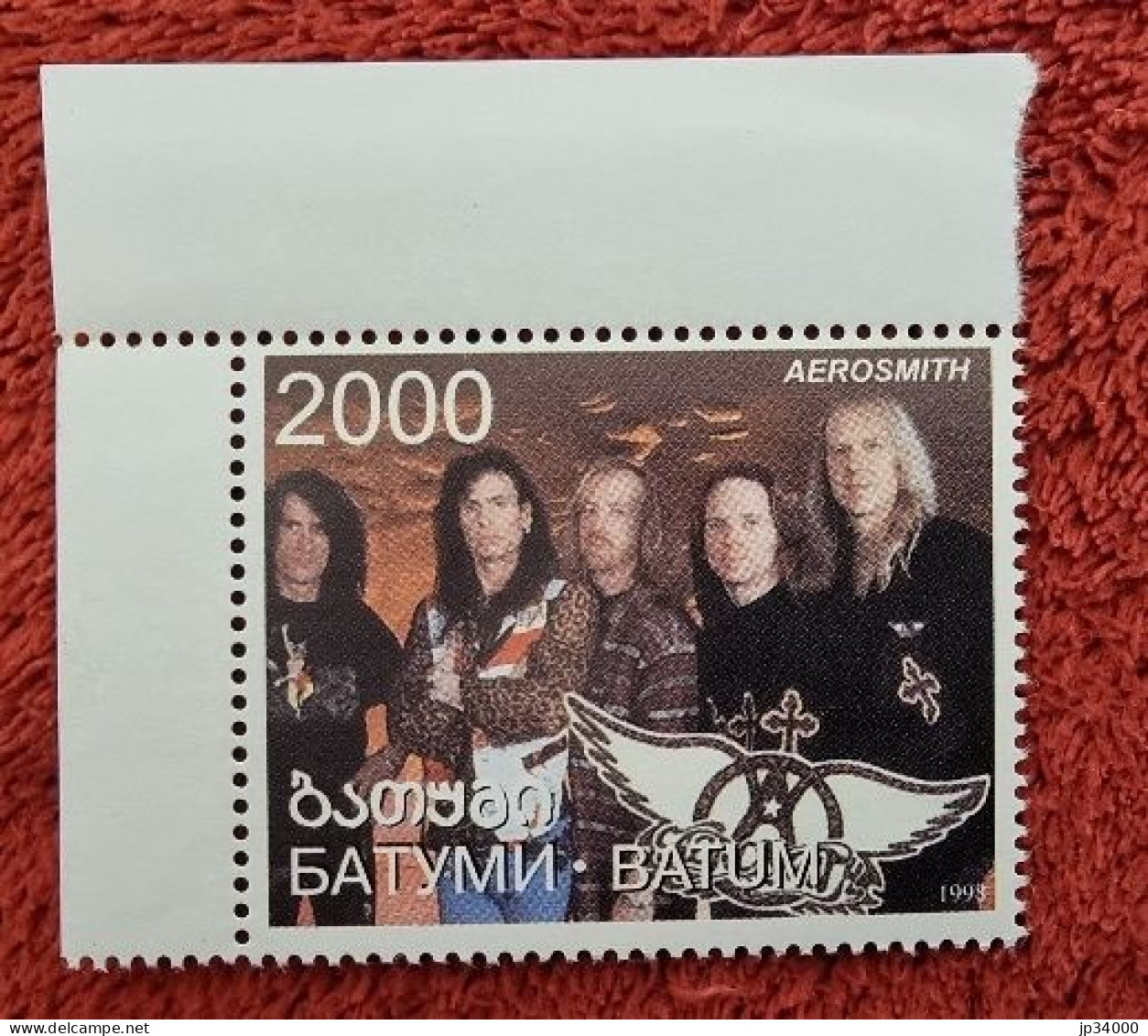 RUSSIE Ex URSS,  Musique, Rock N Roll, AEROSMITH 1 Valeur émise En 1998. ** MNH - Chanteurs