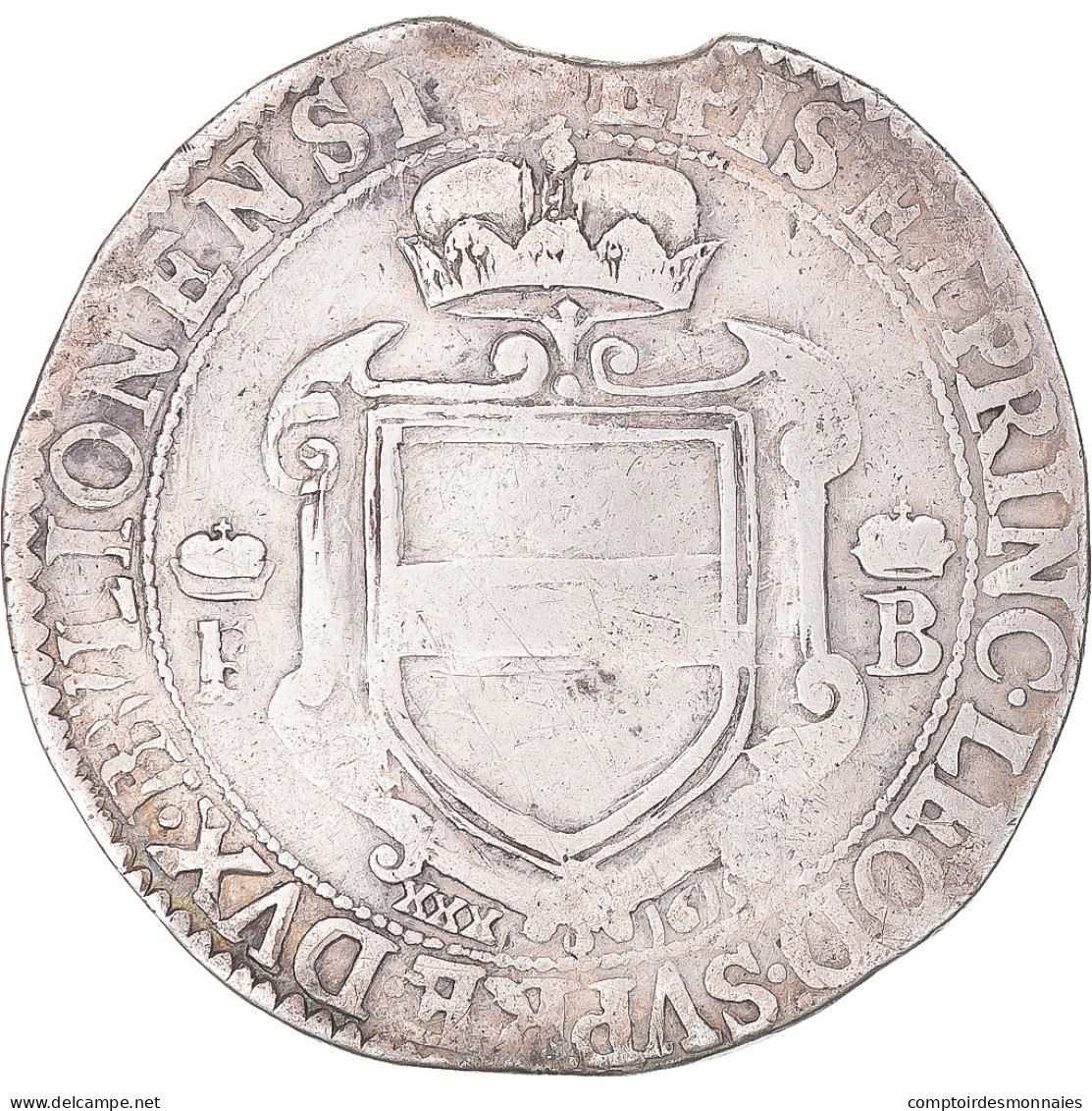 Monnaie, Principauté De Liège, Ferdinand De Bavière, 30 Patards, 1615, Liege - Other & Unclassified