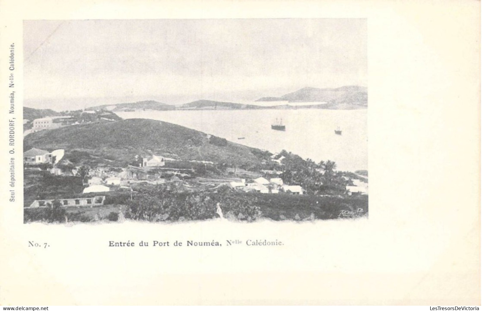 FRANCE - Nouvelle-Calédonie - Nouméa - Entrée Du Port De Nouméa - Carte Postale Ancienne - Nouvelle Calédonie