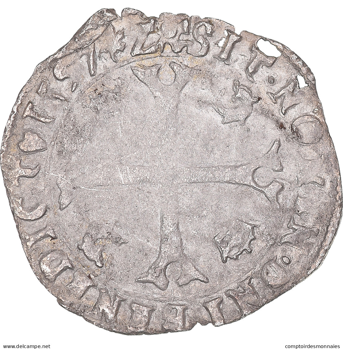 Monnaie, France, Henri IV, Douzain Du Dauphiné, 1597, Grenoble, TB+, Billon - 1589-1610 Enrico IV