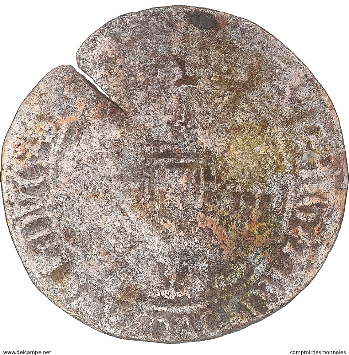Monnaie, Pays-Bas Espagnols, Charles Quint, Gros, 1507-1520, Anvers, B+, Billon - Spanish Netherlands