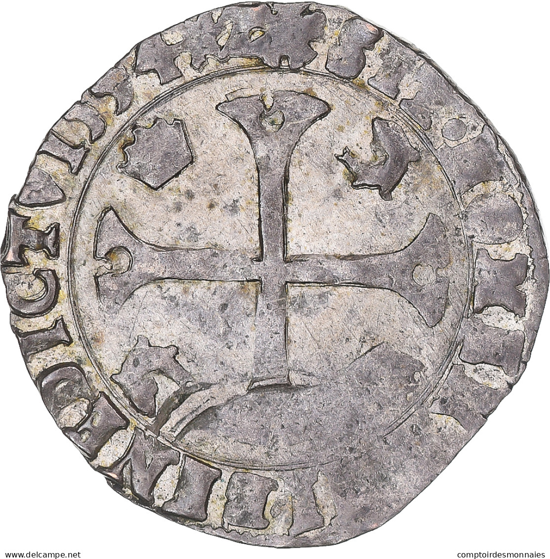 Monnaie, France, Henri IV, Douzain Du Dauphiné, 1594, Grenoble, TB+, Billon - 1589-1610 Hendrik IV