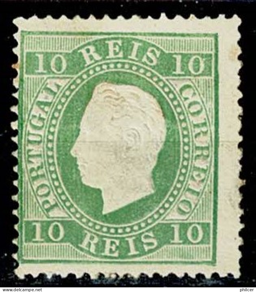 Portugal, 1879/80, # 49l Dent. 13 1/2, Tipo I, P. Liso, MH - Neufs