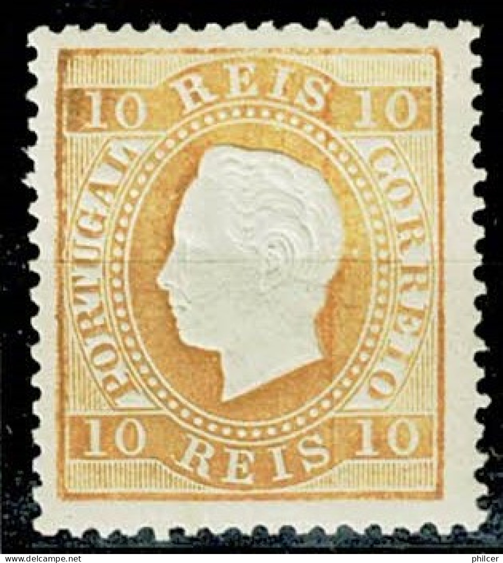 Portugal, 1870/6, # 37c Dent. 13 1/2, MH - Ungebraucht