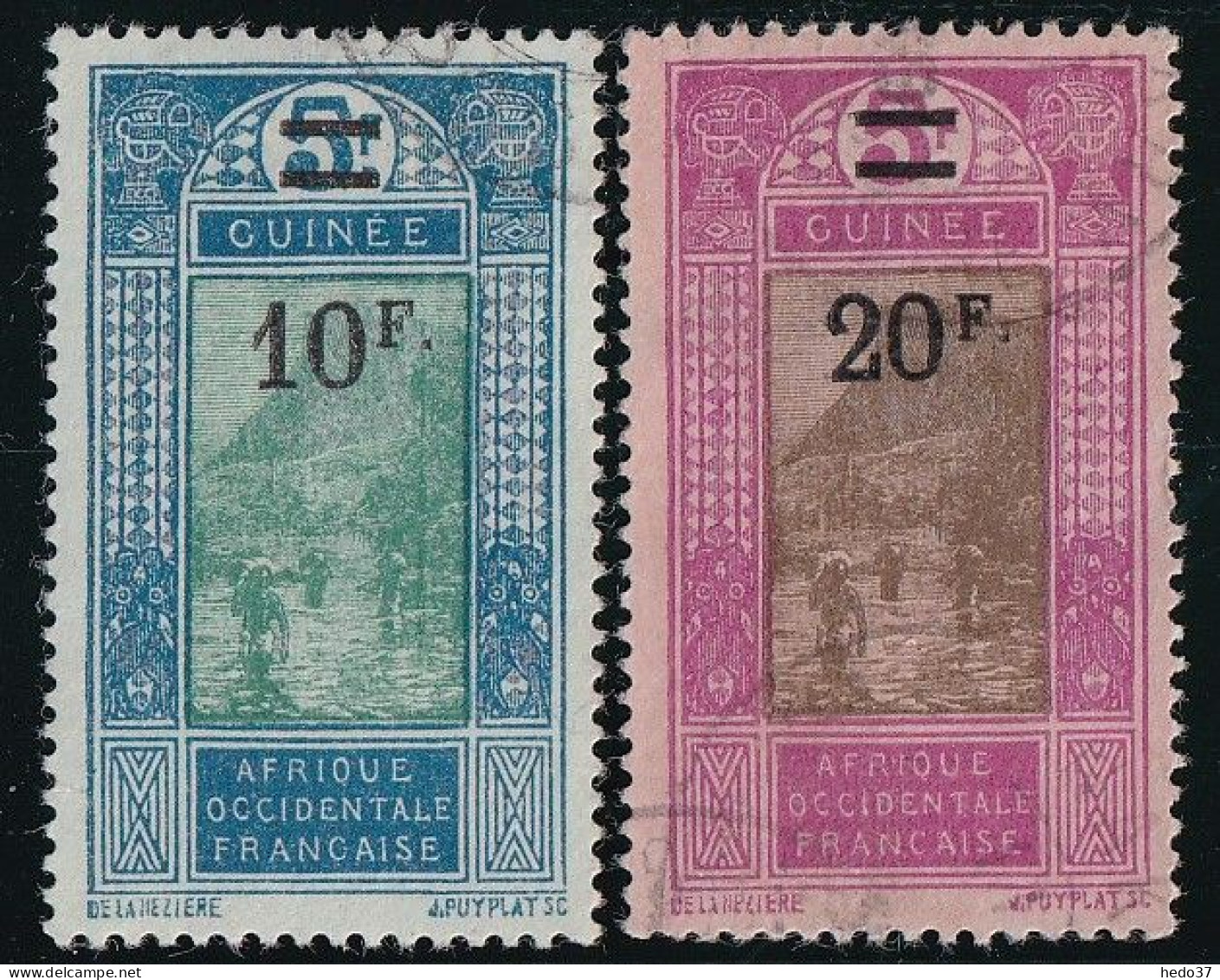 Guinée N°105/106 - Oblitéré - TB - Used Stamps