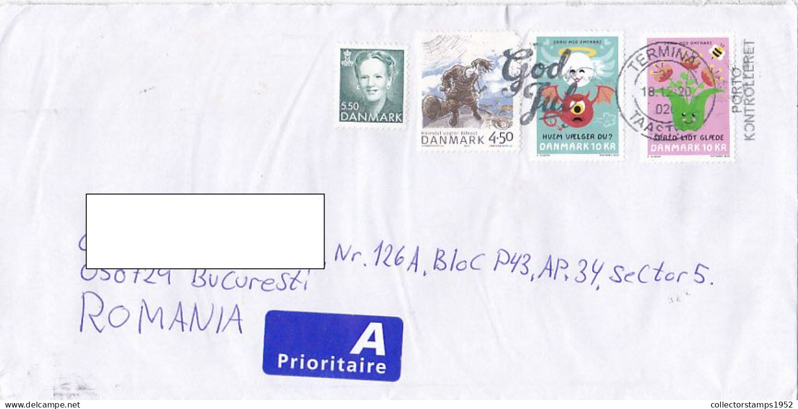 QUEEN MARGRETHE II, THOR MOVIE, COMICS, FINE STAMPS ON COVER, 2022, NETHERLANDS - Cartas & Documentos