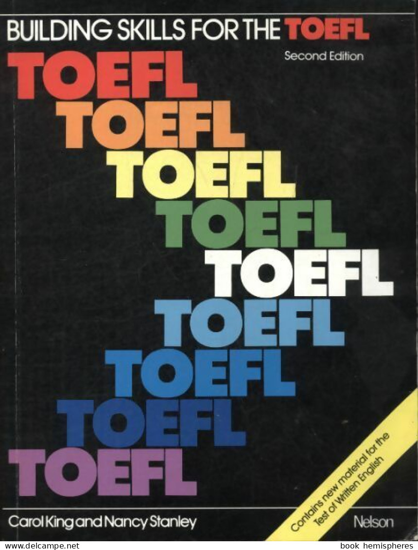 Building Skills For The TOEFL De Carol King (1988) - Non Classés