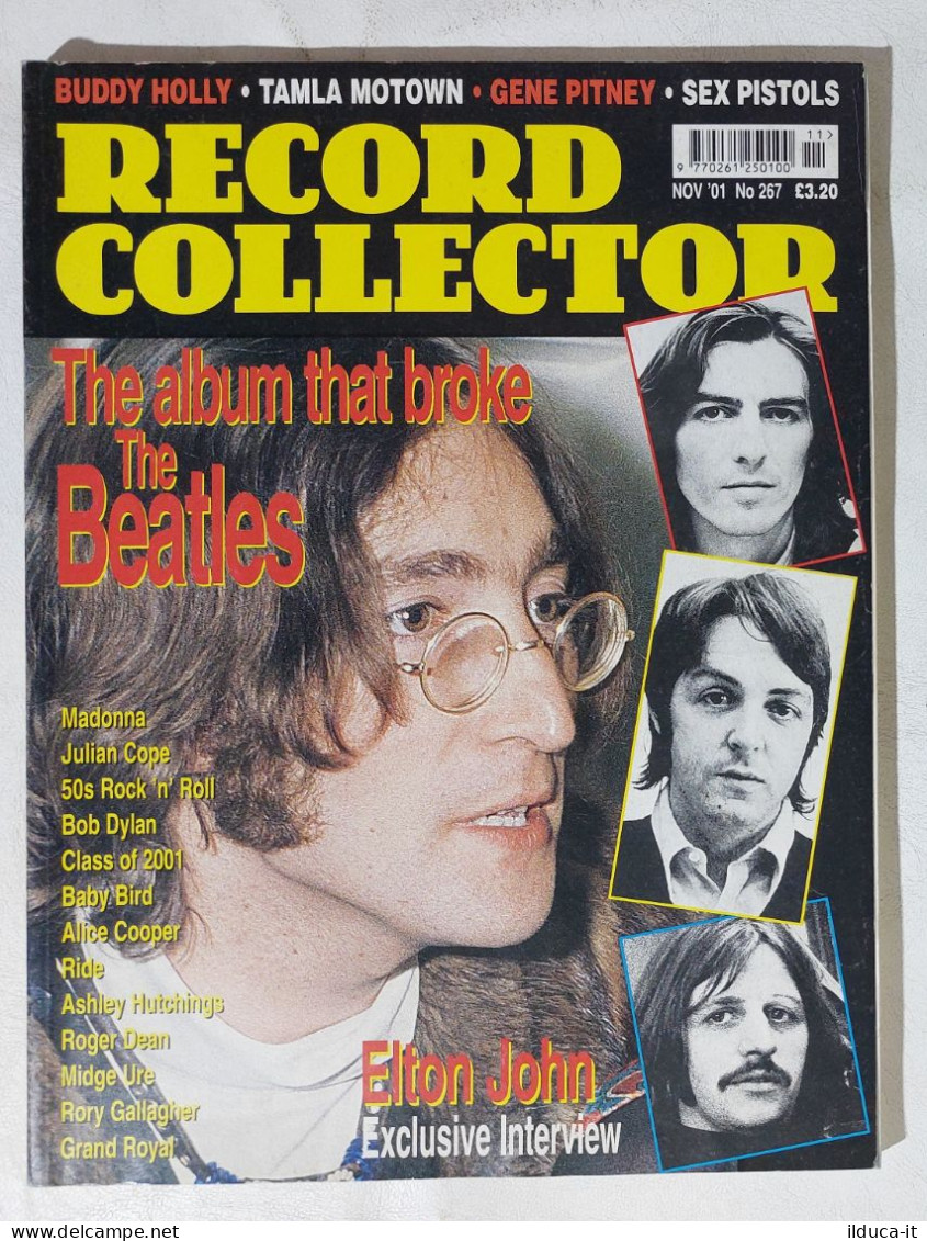 I114272 Record Collector 2001 N. 267 - Beatles / Elton John / Bob Dylan - Kunst