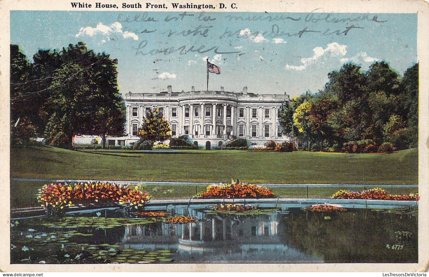 ETATS-UNIS - Washington DC - White House - South Front - Carte Postale Ancienne - Washington DC