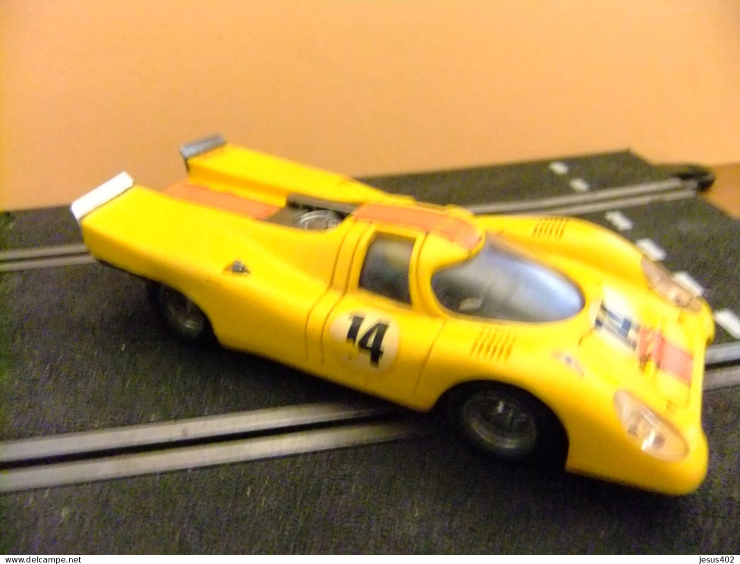 SCALEXTRIC EXIN PORSCHE 917 JAUNE REFERENCE C 46 ANNEE 1972 - Road Racing Sets