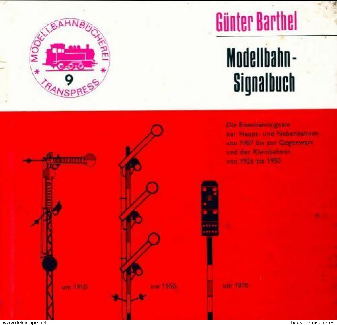 Modellbahn Signabuch De Günter Barthel (1975) - Modellismo