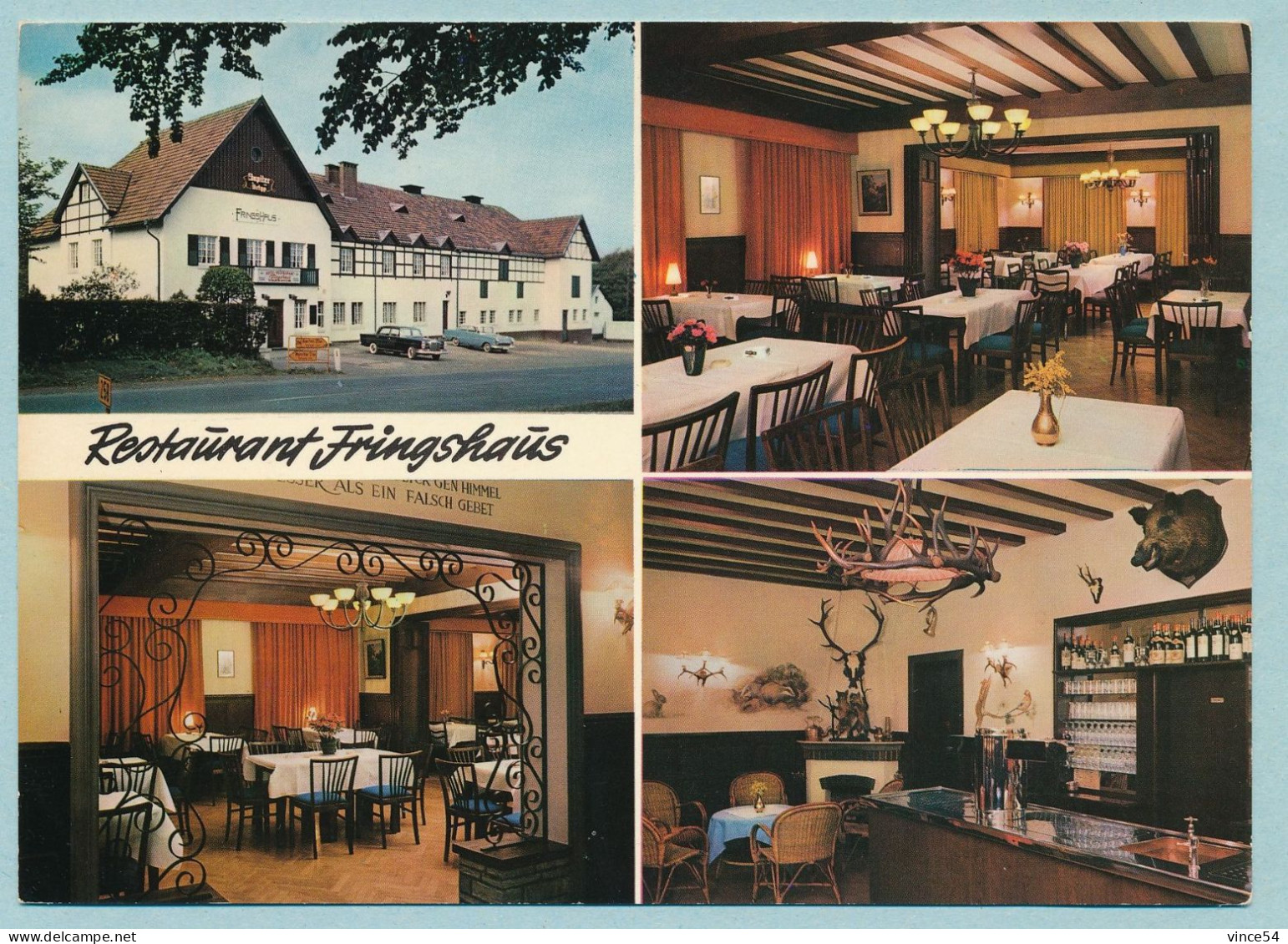 Hotel-Restaurant FRINGSHAUS - Eupen - Mercedes W111 Opel Rekord P1 Autos - Eupen