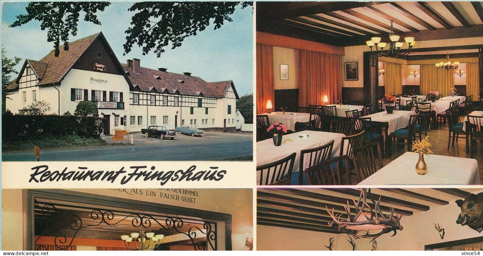 Hotel-Restaurant FRINGSHAUS - Eupen - Mercedes W111 Opel Rekord P1 Autos - Eupen