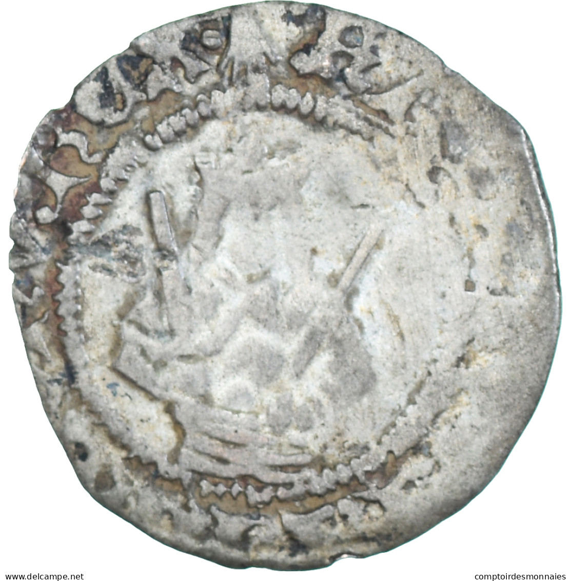 Monnaie, France, Charles VIII, Hardi, Nantes, TB, Billon, Duplessy:599 - 1483-1498 Charles VIII L'Affable