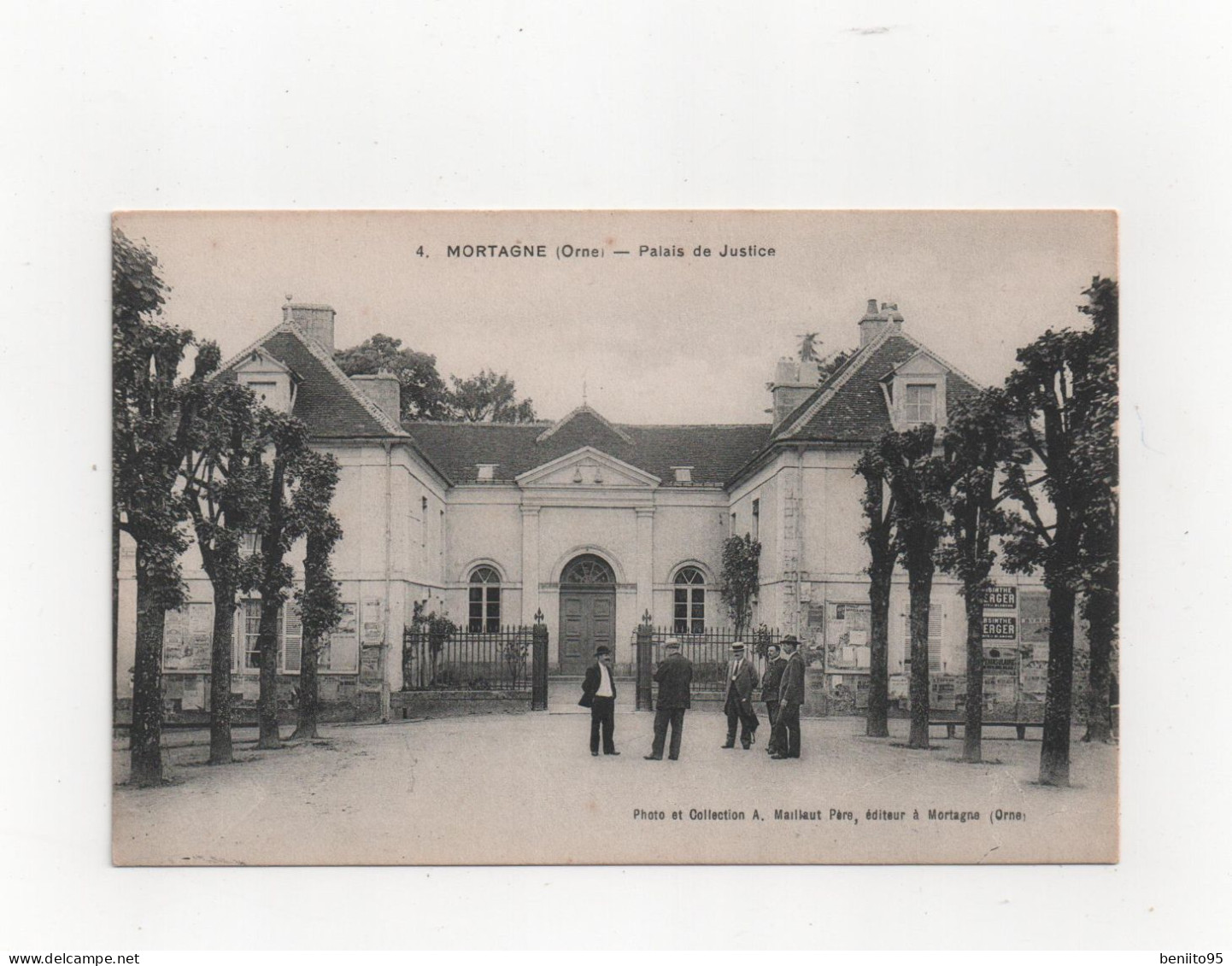 CPA De MORTAGNE - Palais De Justice. - Mortagne Au Perche