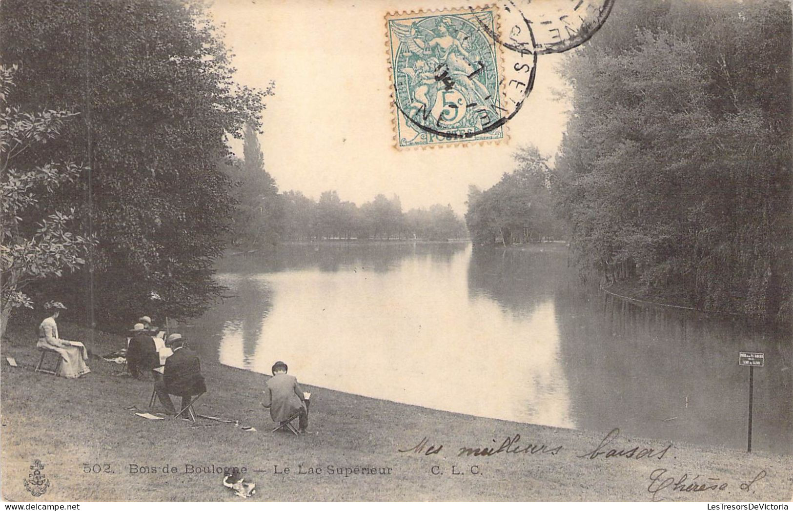 FRANCE - 75 - PARIS - 16e Arrondissement - Bois De Boulogne - Le Lac Supérieur - C L C -  Carte Postale Ancienne - Arrondissement: 16