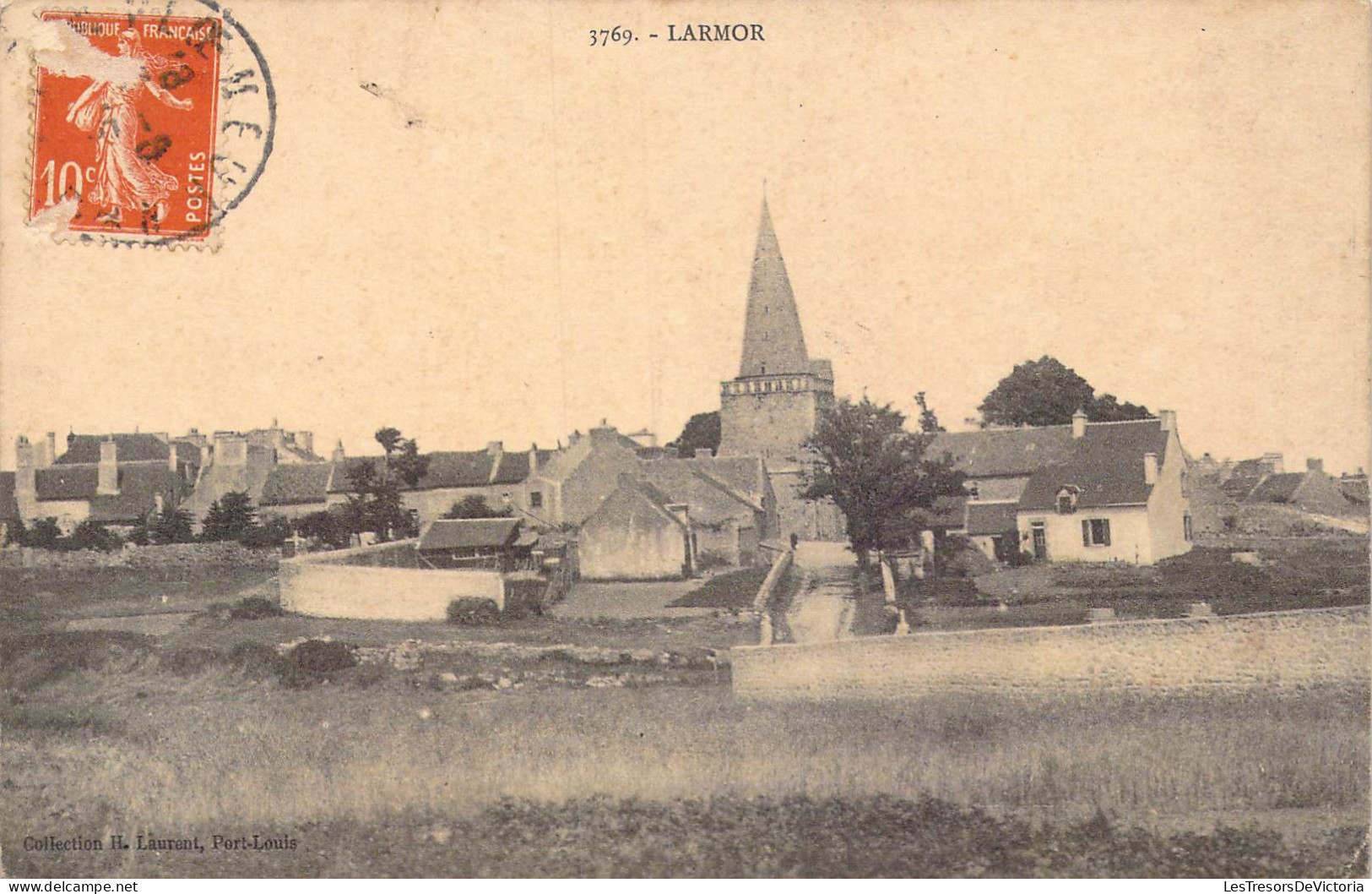 FRANCE - 56 - Larmor - Carte Postale Ancienne - Larmor-Plage