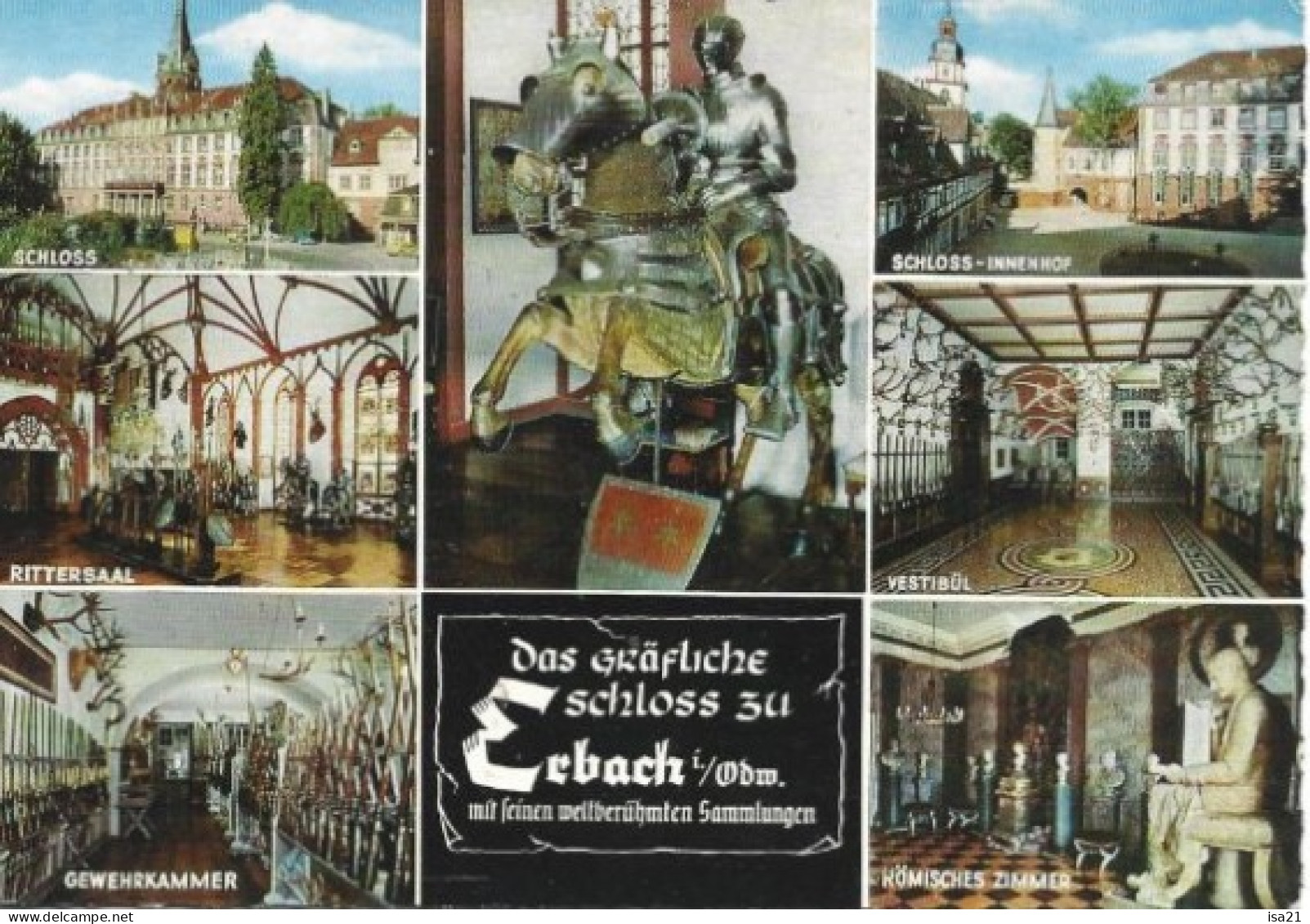 Carte Postale: Das Gräfliche Schloss Zu ERBACH - Erbach