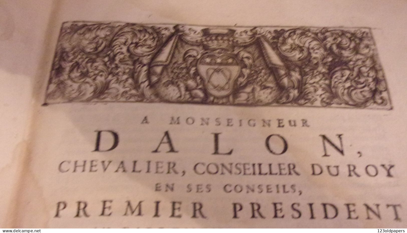 1703 LES OEUVRES DE MAISTRE GUY COQUILLE, SIEUR DE ROMENAY NIVERNAIS DROIT A BORDEAUX CLAUDE LABOTTIERE MDCCIII