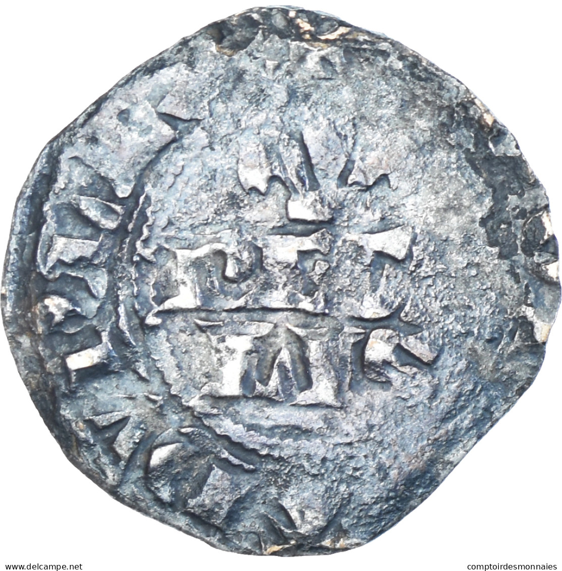 Monnaie, France, Philippe IV Le Bel, Double Parisis, B+, Billon, Duplessy:227B - 1285-1314 Philipp IV Der Schöne