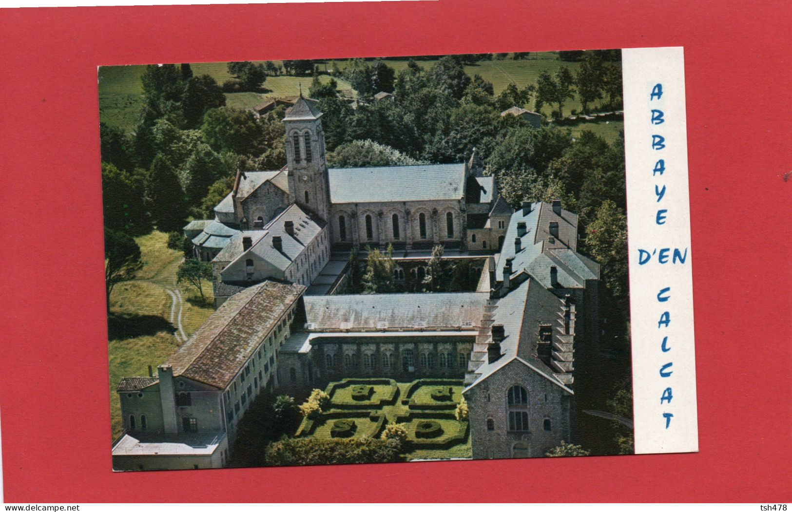 81----DOURGNE---Abbaye De Saint-Benoît D'En Calcat----Vue Aérienne--voir 2 Scans - Dourgne