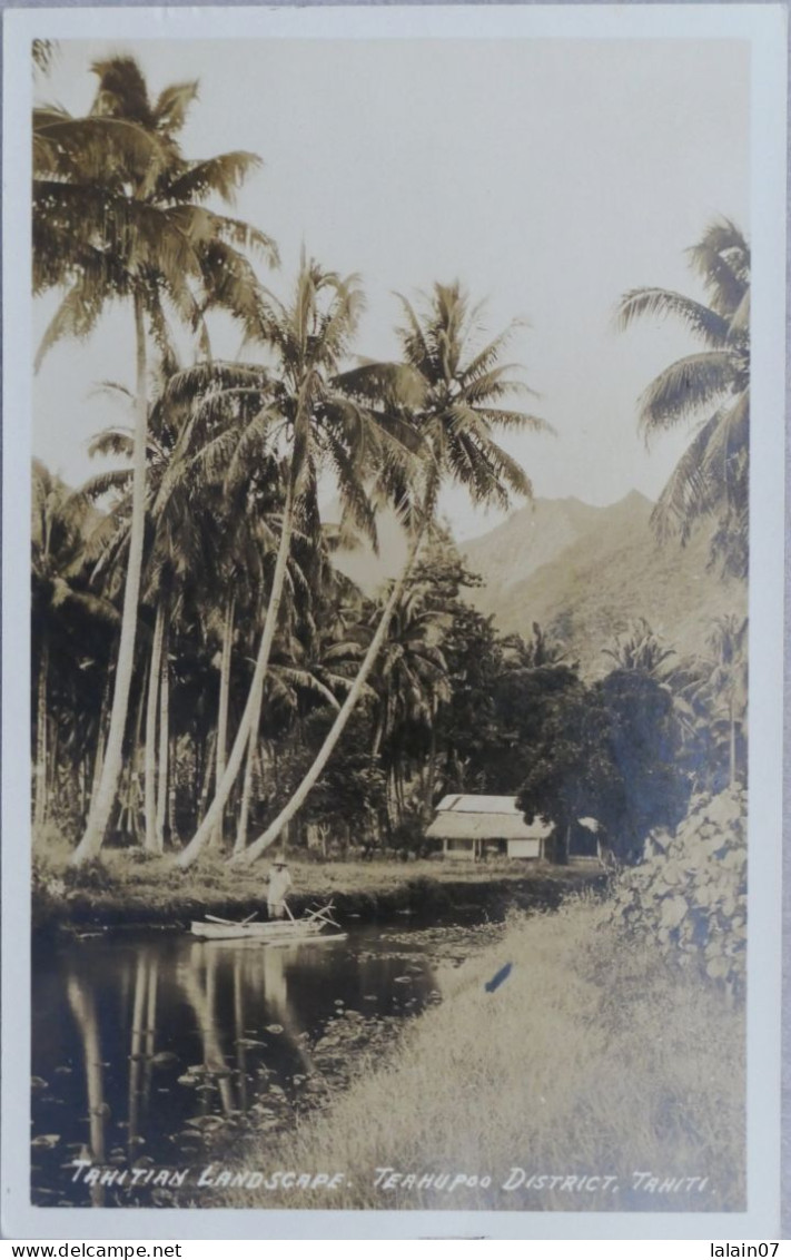 C. P. A. : TAHITI : Tahitian Landscape, THEAHUPOO District - Tahiti
