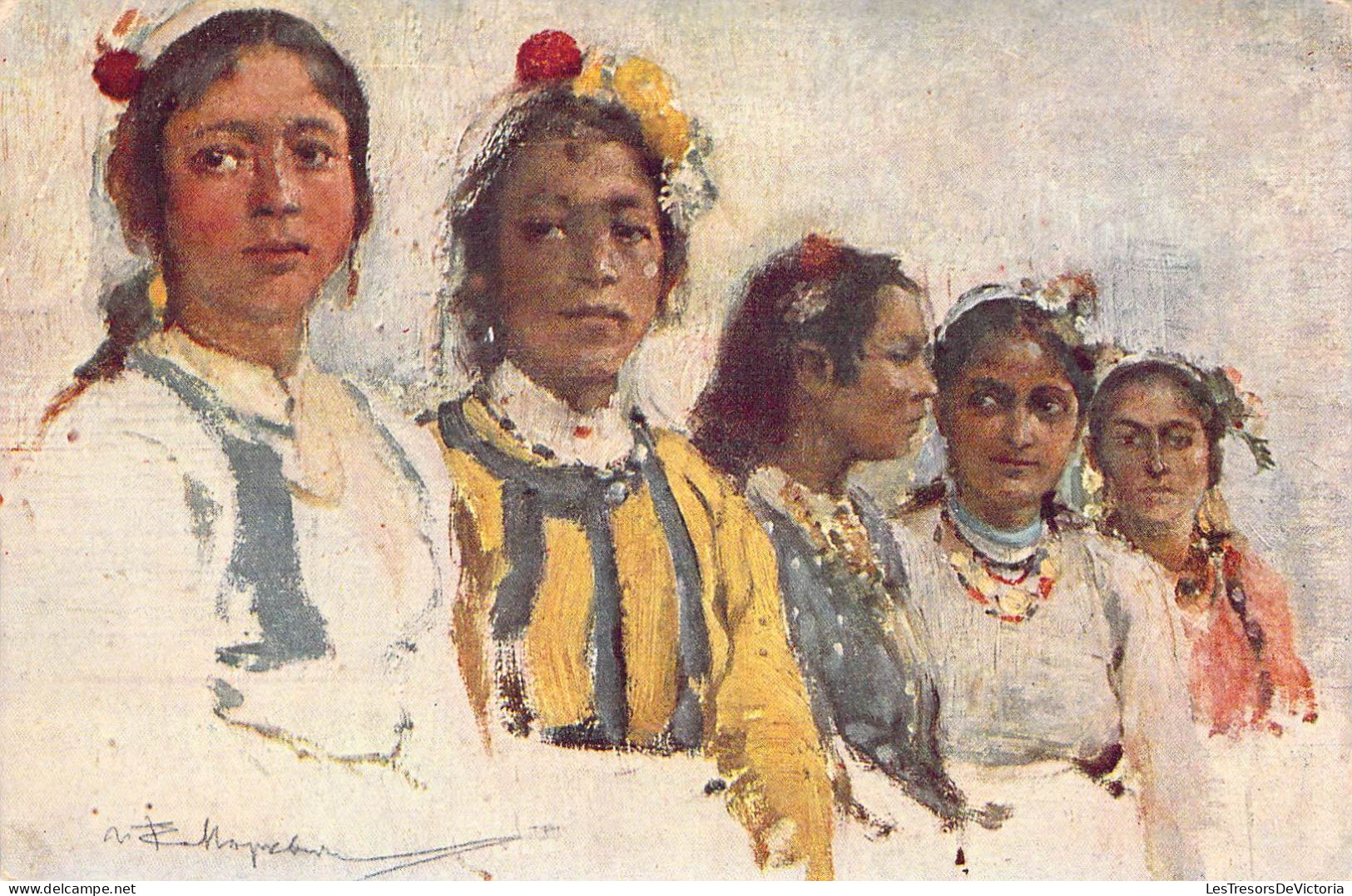 Sofia - Gitan De Sofia - Ivan Markvichk - Impr De La Cour Royale - Colorisé - Folklore - Carte Postale Ancienne - Bulgarie