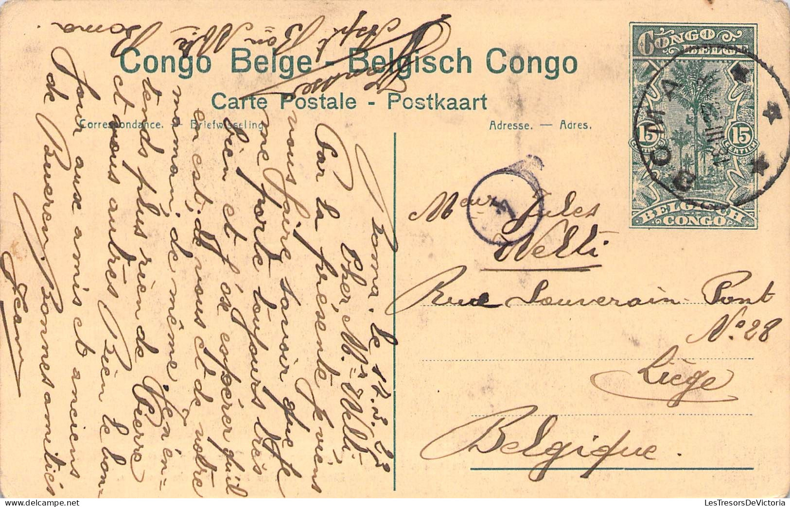 Congo Belge - Elisabethville - L'oeuvre De La Goutte De Lait Chez Les Soeurs - Animé - Carte Postale Ancienne - Belgisch-Kongo