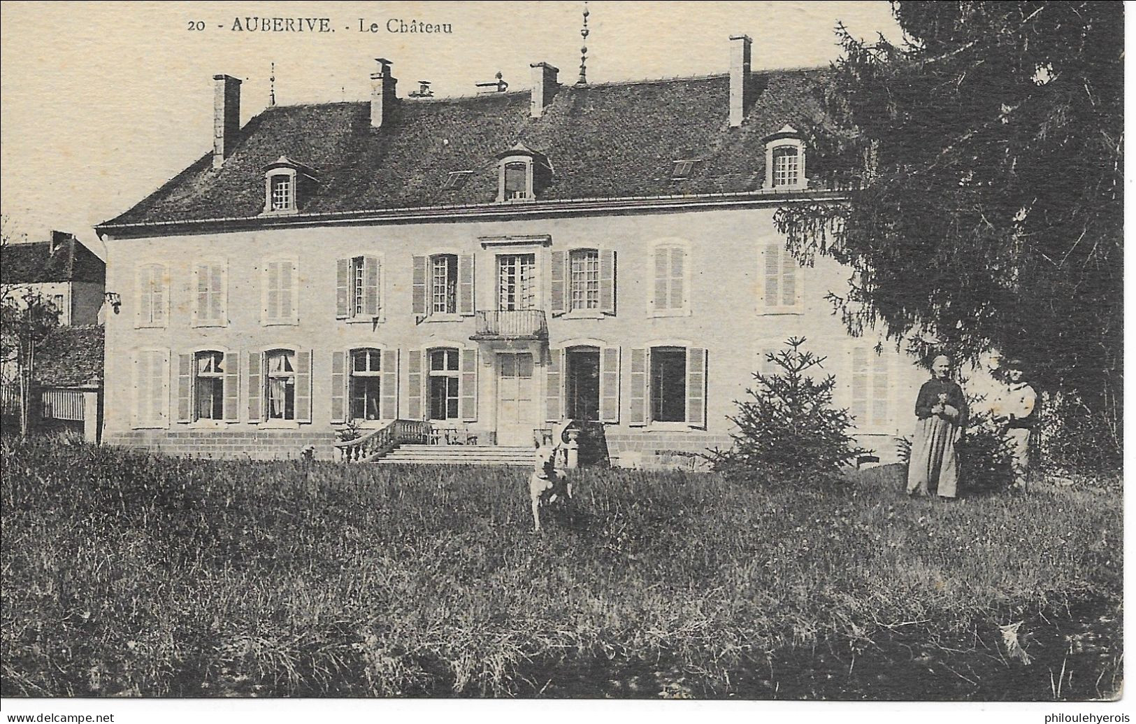 CPA 52 AUBERIVE Le Château - Auberive