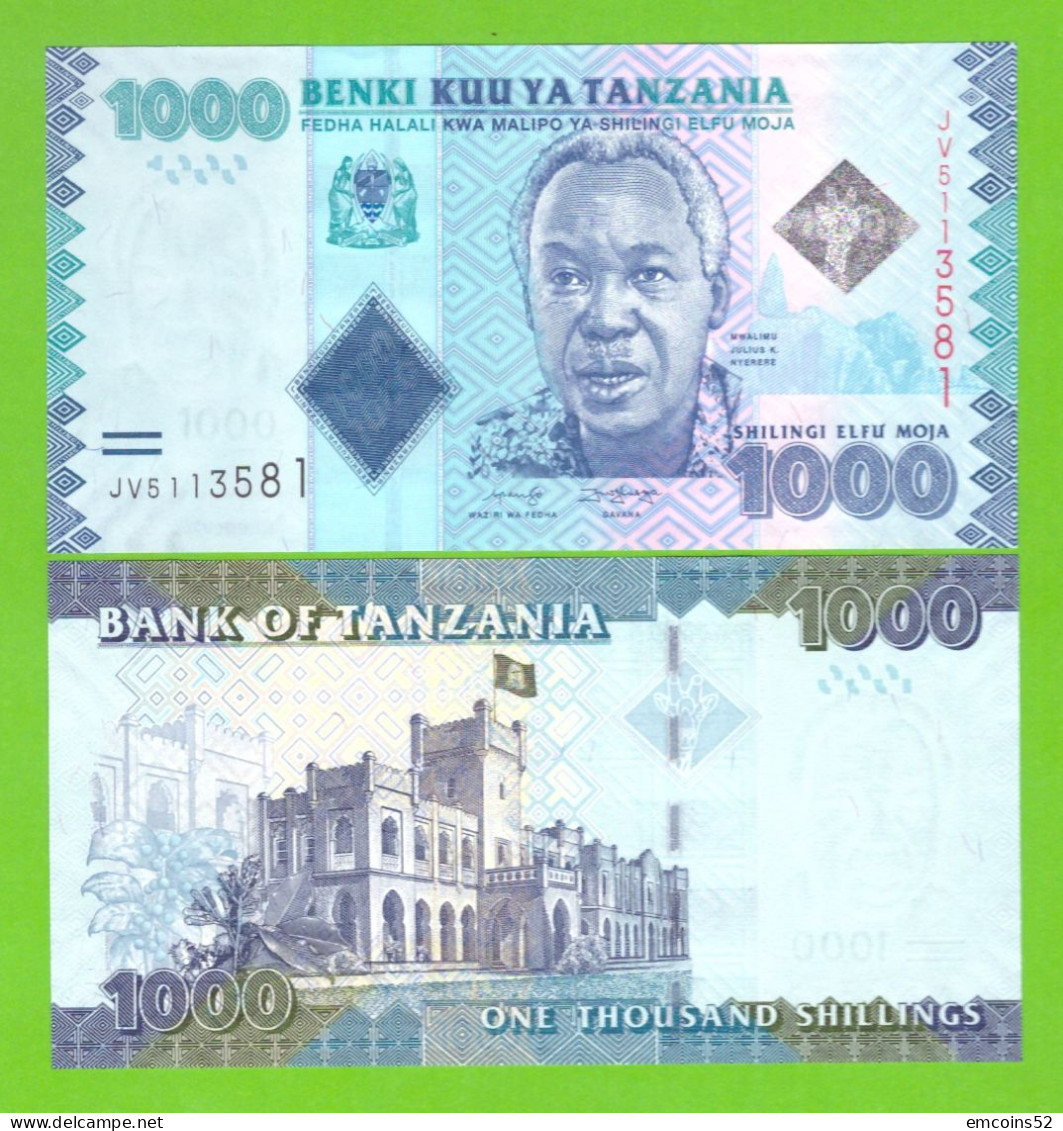 TANZANIA 1000 SHILINGI 2019 P-41 UNC PREFIX HF - Tanzania