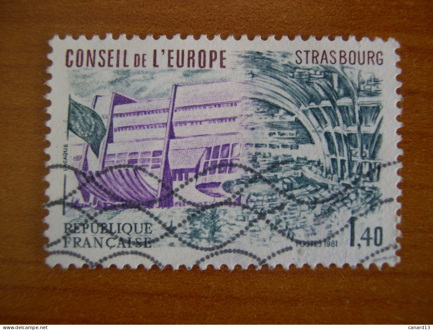 France  Service 65 Obl - Used