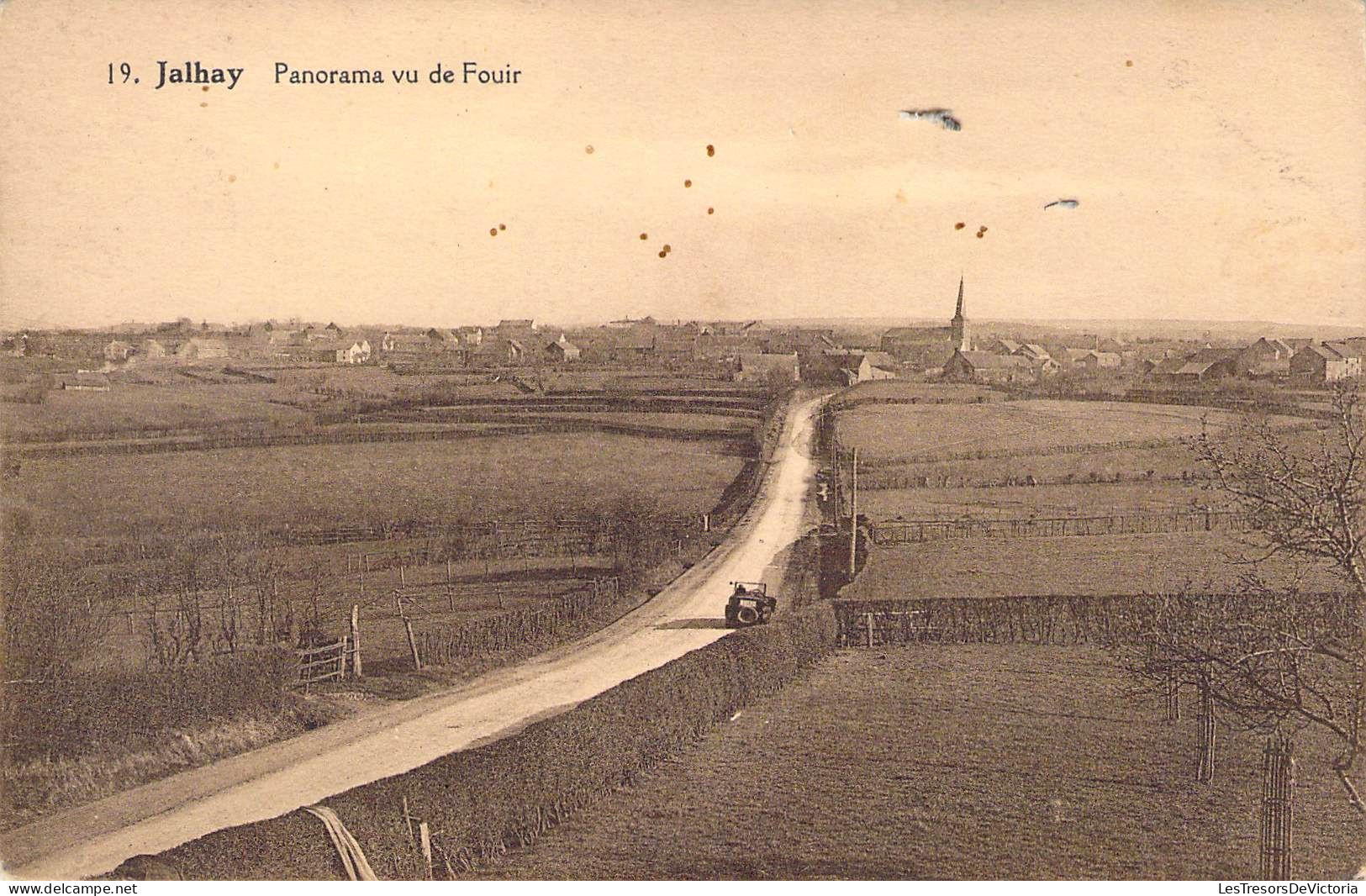 Belgique -   Panorama Vu De Fouir - Photo Belge Lumière - Carte Postale Ancienne - Jalhay