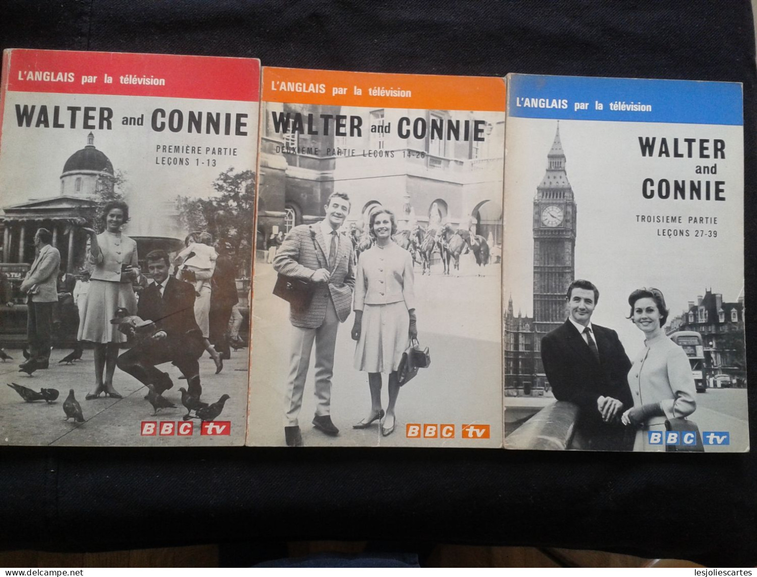 WALTER AND CONNIE L' ANGLAIS PAR LA TELEVISION TROIS TOMES - Englische Grammatik