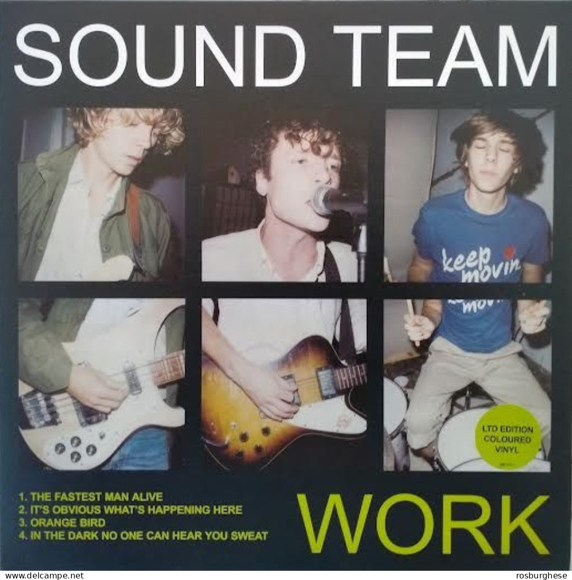 Sound Team Work 10" Vinile Colorato Giallo - Formats Spéciaux