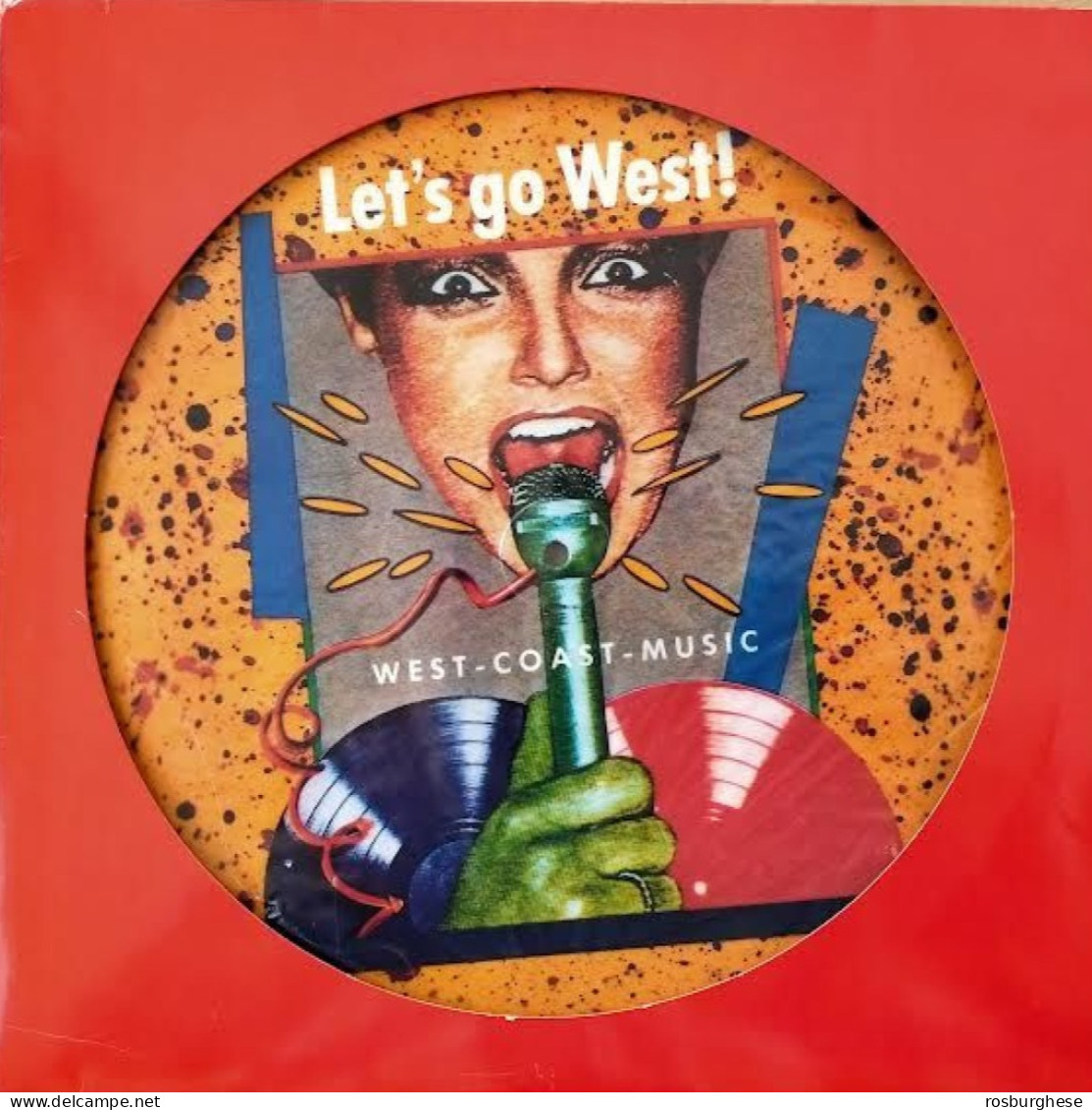 Let's Go West! West Coast Music The Best Of West VINILE  LP Picture Disc Nuovo - Formats Spéciaux