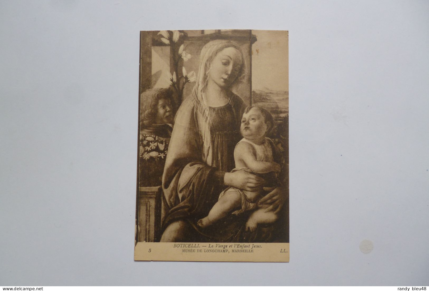 MARSEILLE  -  13  -  Musée De Longchamp  -  La Vierge Et L'enfant Jésus   -  Bouches Du Rhône - Musei