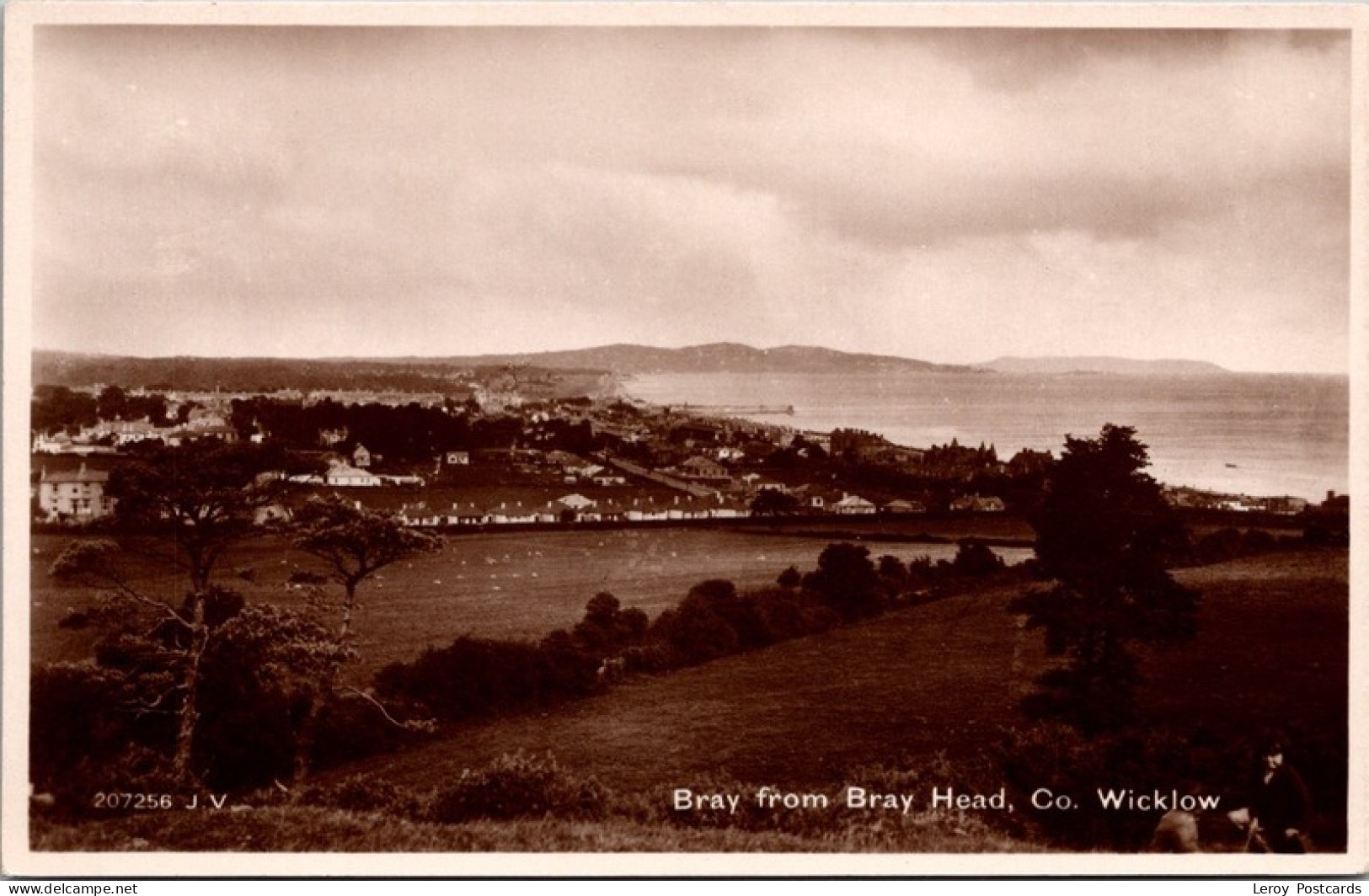 Bray From Bray Head, Co. Wicklow, Ireland - Wicklow