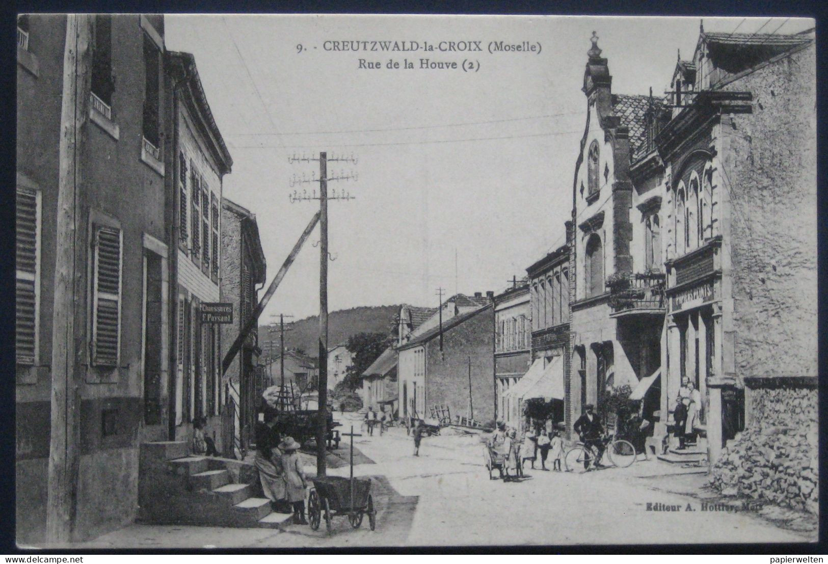 57 Warndt Creutzwald - La Croix - Rue De La Houve 2 - Creutzwald