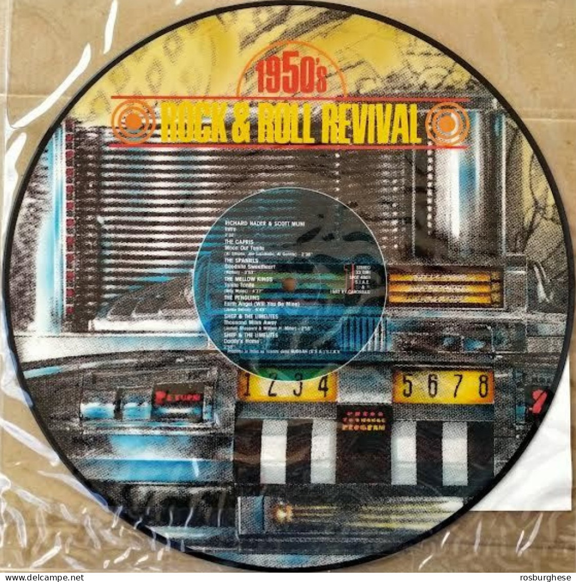 1950's Rock & Roll Revival Bill Haley VINILE LP Picture Disc Nuovo - Formats Spéciaux