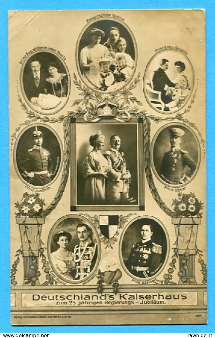 Deutschlands Kaiserhaus - Zum 25.Regierungs Jubiläum - Genealogy