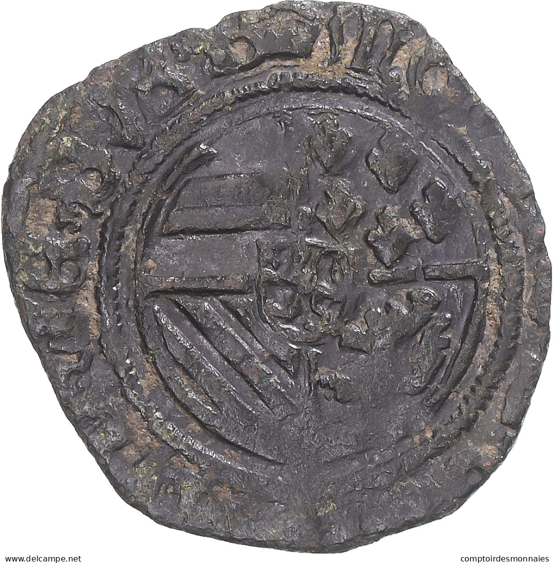 Monnaie, Belgique, Charles Quint, 1/4 Gros, 1507-1520, Anvers, TB+, Billon - Altri & Non Classificati