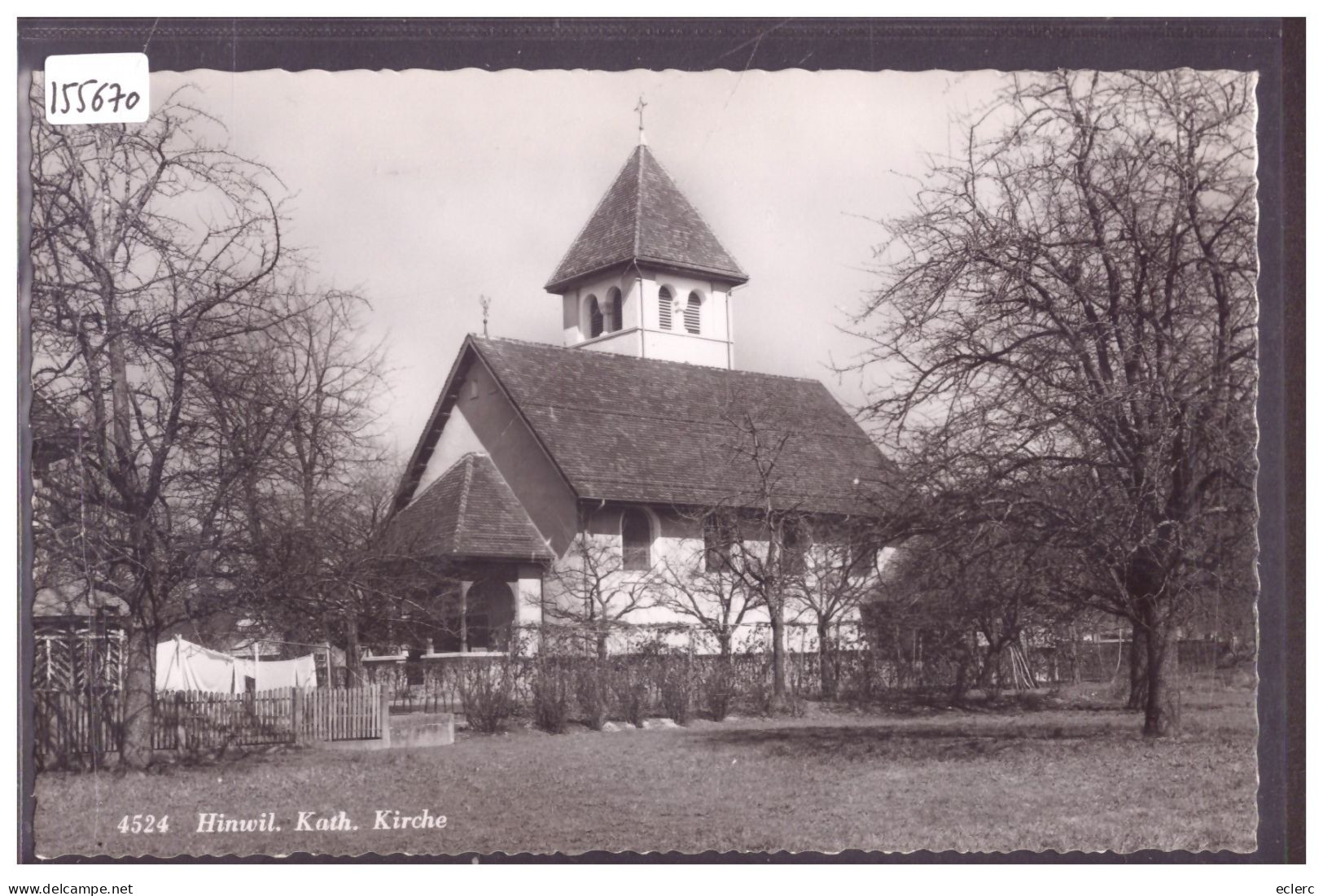 HINWIL - KIRCHE - TB - Hinwil