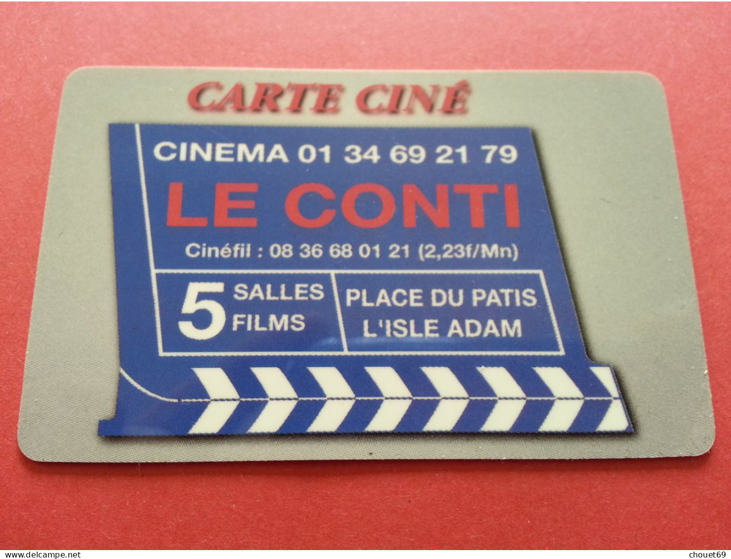 Cinécarte Ciné LE CONTI Carte Ciné  (BH0621 - Bioscoopkaarten