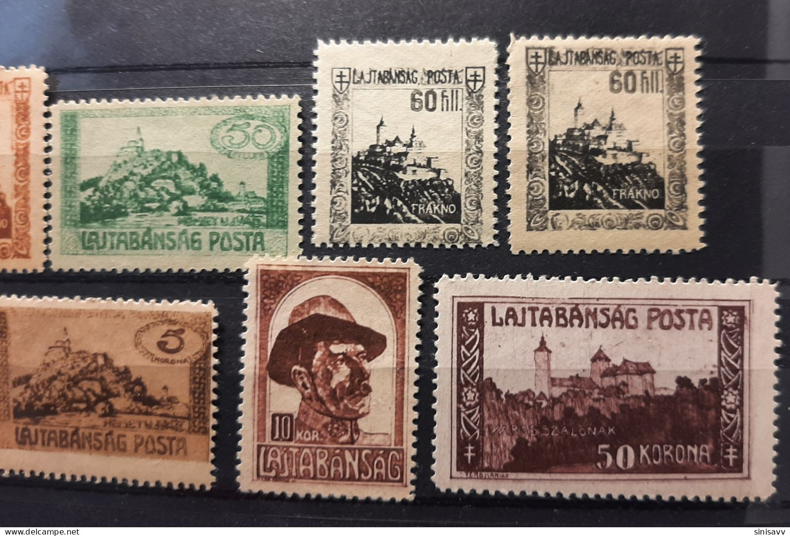 Western Hungary - Local Stamps 1921 - Lajtabánság