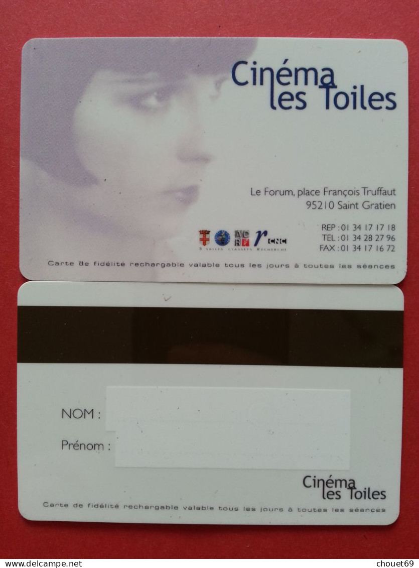 Cinécarte Cinéma Les Toiles St Gratien Le Forum   (BH0621 - Entradas De Cine