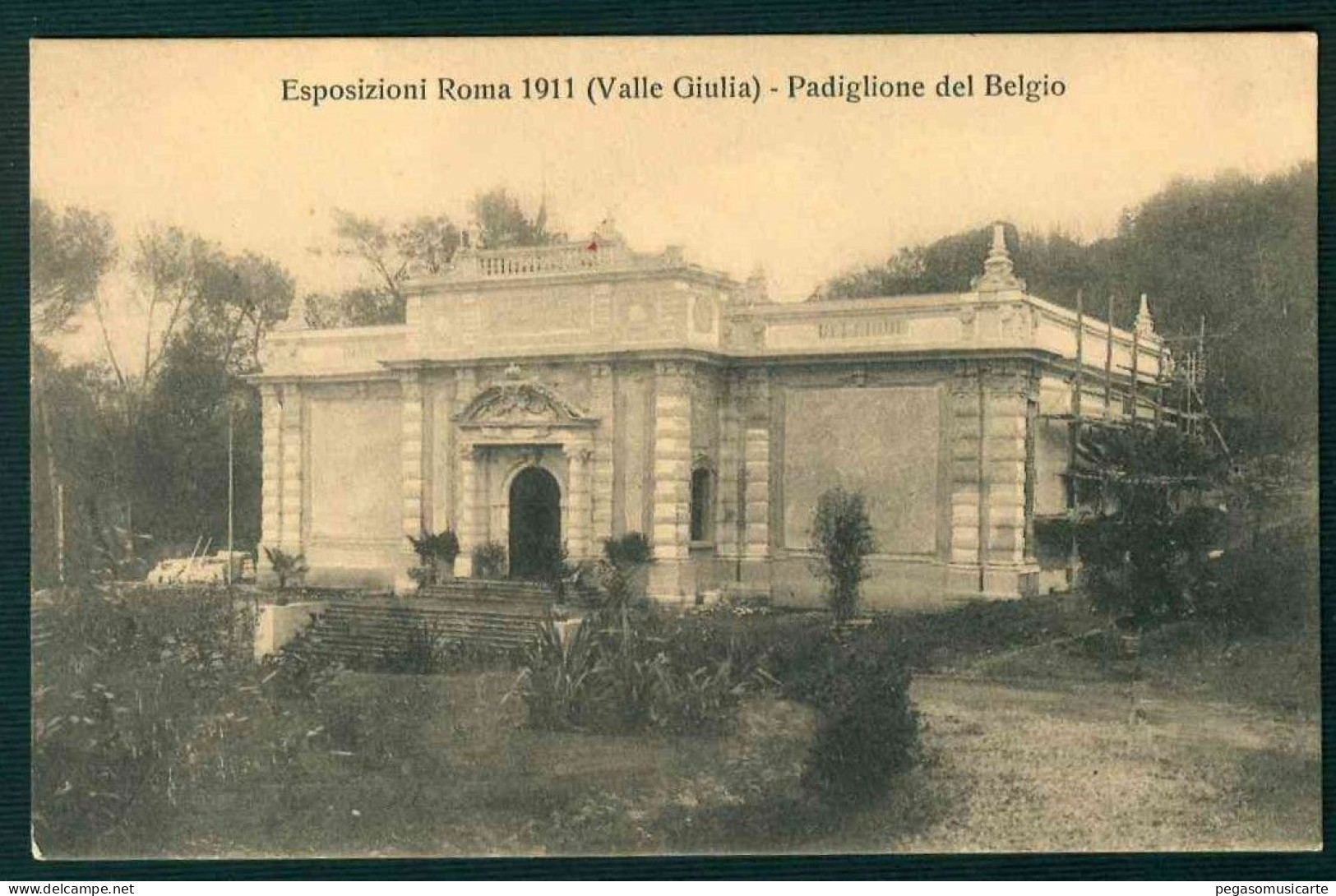 VX233 - ESPOSIZIONI ROMA 1911 (VALLE GIULIA) - PADIGLIONE DEL BELGIO - Exhibitions