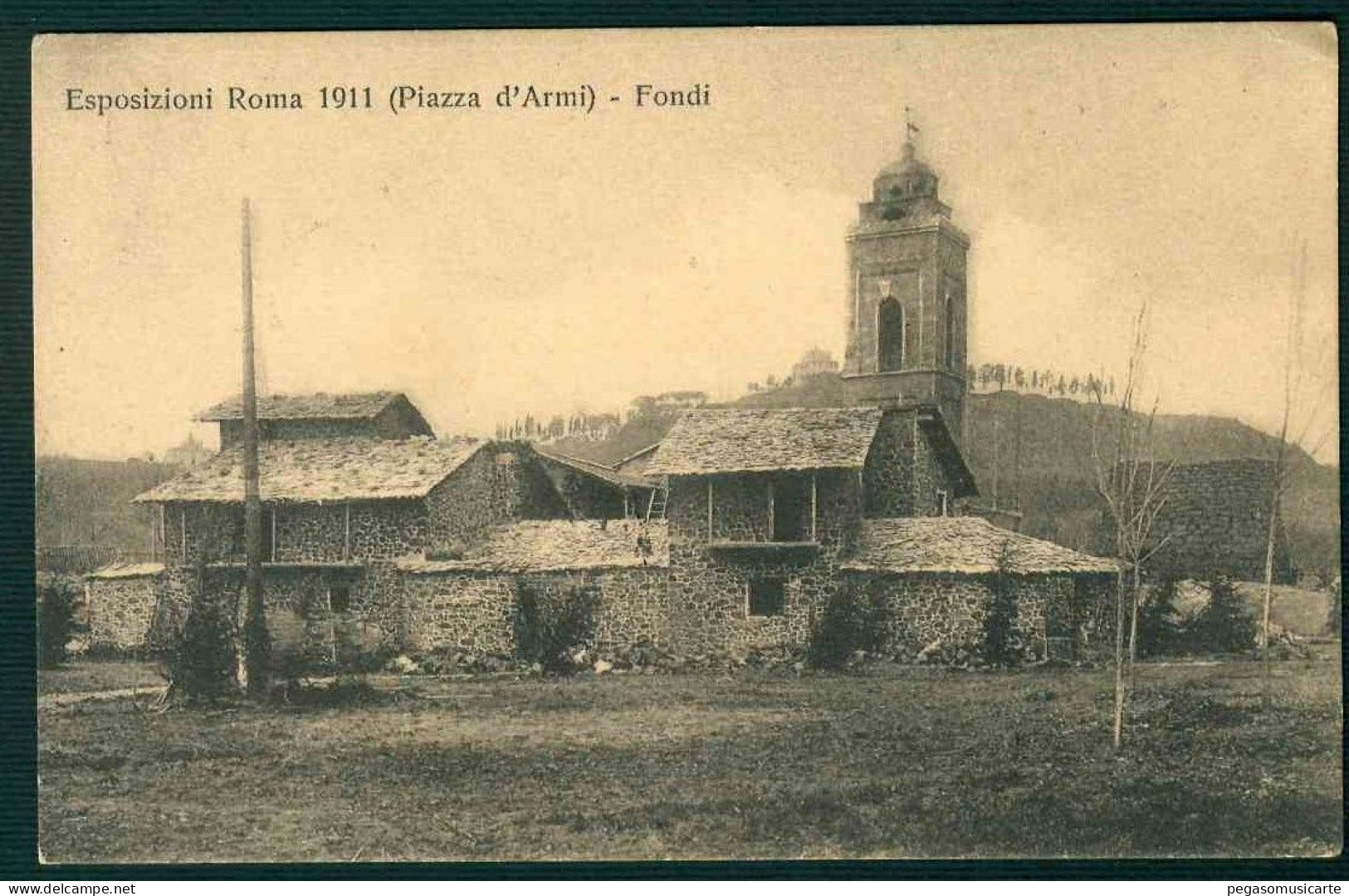 VX236 - ESPOSIZIONI ROMA 1911 - PIAZZA D'ARMI -  FONDI - Exposiciones