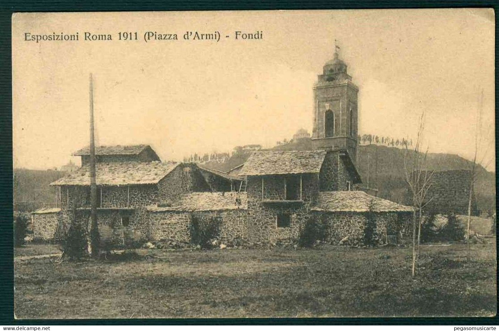 VX236 - ESPOSIZIONI ROMA 1911 - PIAZZA D'ARMI -  FONDI - Expositions